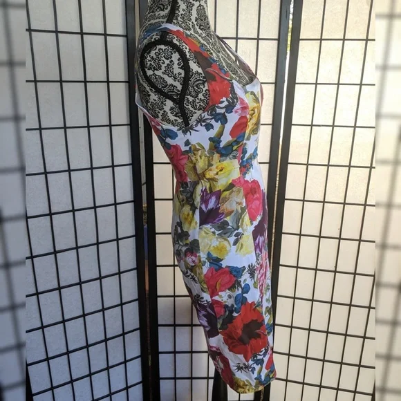 Alice + Olivia Multicolor Floral Dress - Picture 2 of 7
